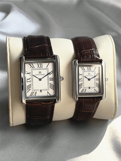 Pablo Raez – Quadratische Classic-Uhr