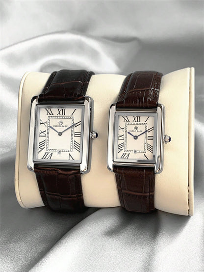 Pablo Raez – Quadratische Classic-Uhr