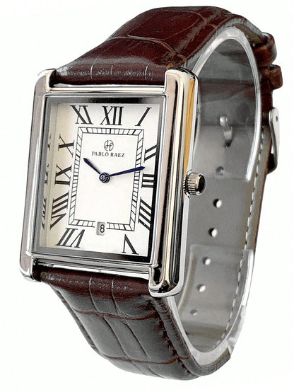 Pablo Raez – Quadratische Classic-Uhr