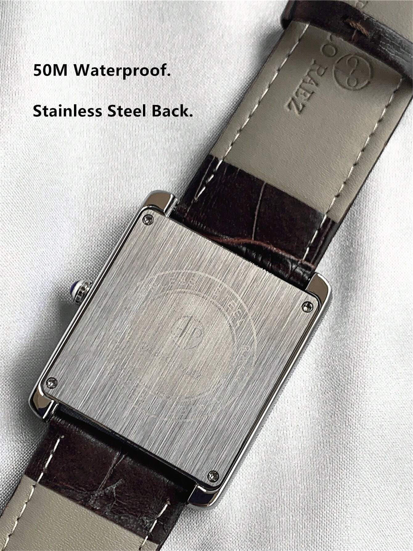 Pablo Raez – Quadratische Classic-Uhr