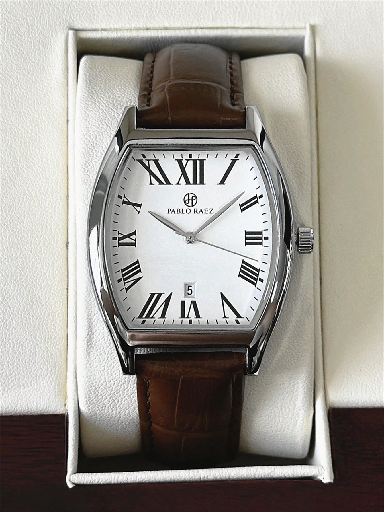 Pablo Raez – Moderner Herren-Luxuschronograph aus Edelstahl