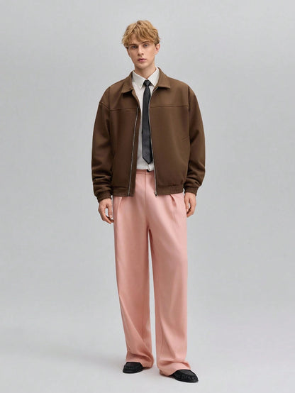 Facuri Herrenjacke aus Wolle mit Reverskragen