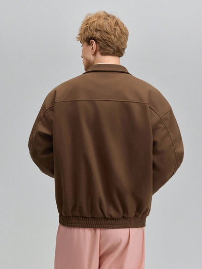 Facuri Herrenjacke aus Wolle mit Reverskragen