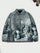 Facuri Herrenjacke mit Vintage-Print