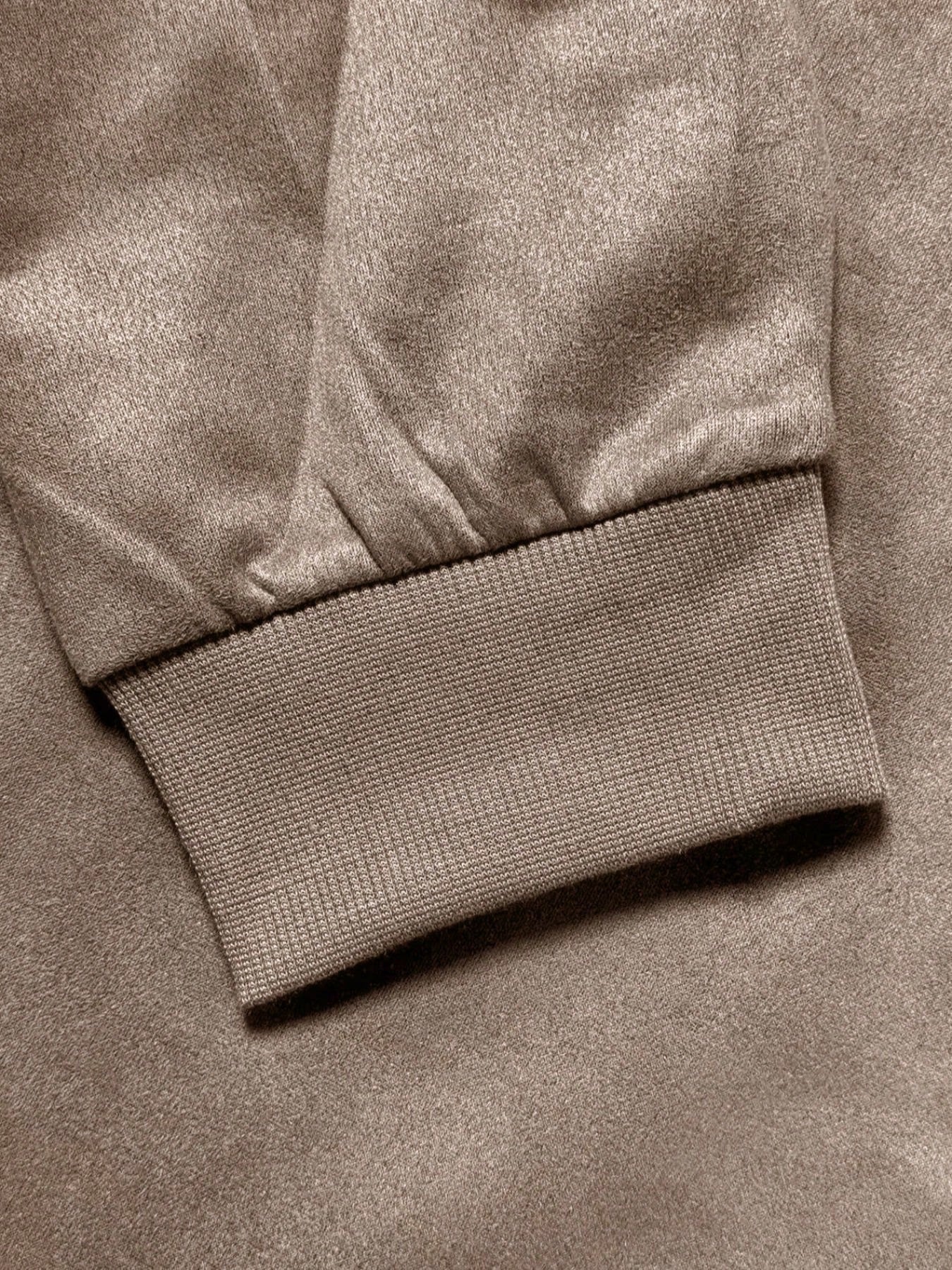 Facuri Herrenjacke aus Wildleder und Fleece