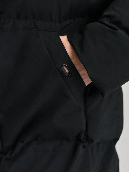 Facuri Herren Steppmantel mit Kapuze