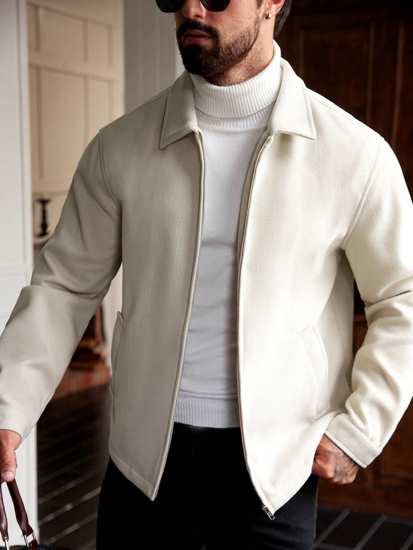 Facuri Essential Zip Jacke – minimalistisch & hochwertig