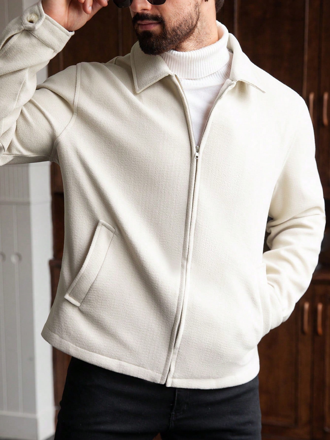 Facuri Essential Zip Jacke – minimalistisch & hochwertig