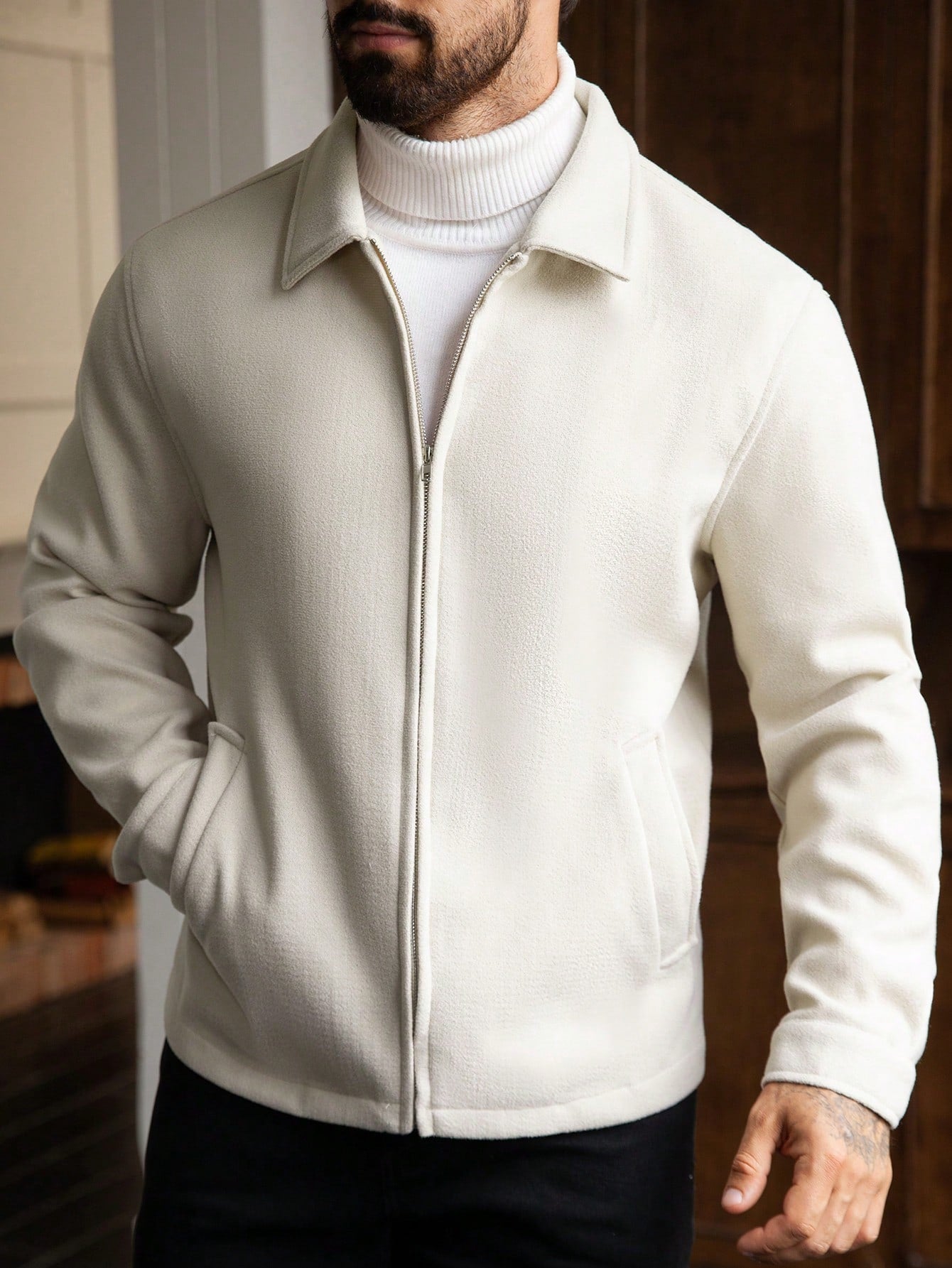 Facuri Essential Zip Jacke – minimalistisch & hochwertig