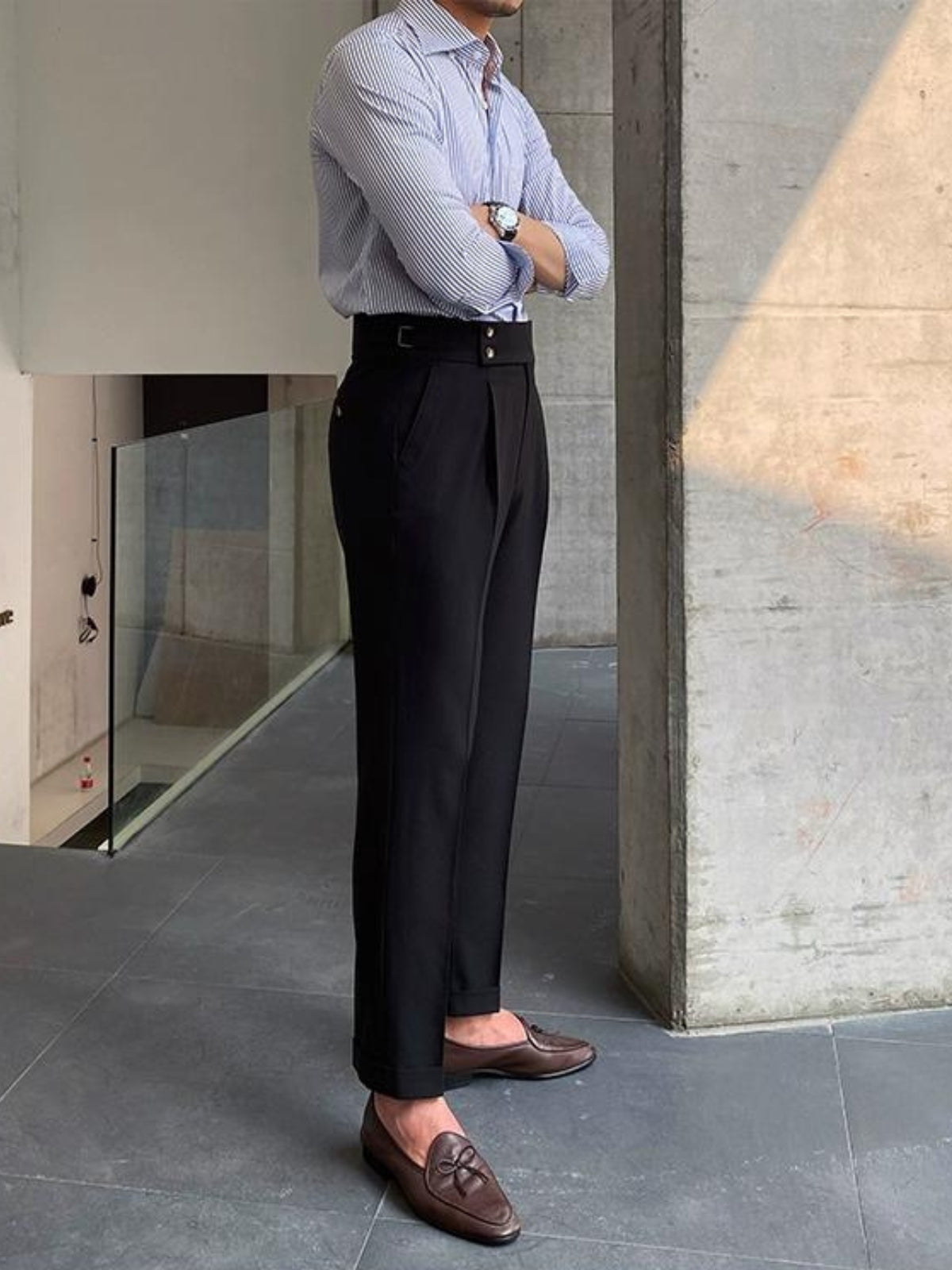 Hose im klassischen Stil- Old Monay