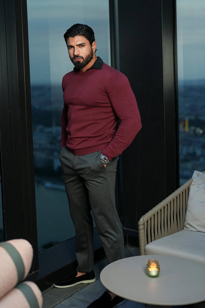 THE AURELIO TROUSERS - Dark Grey