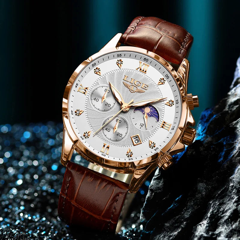 LIGE Herrenchronograph