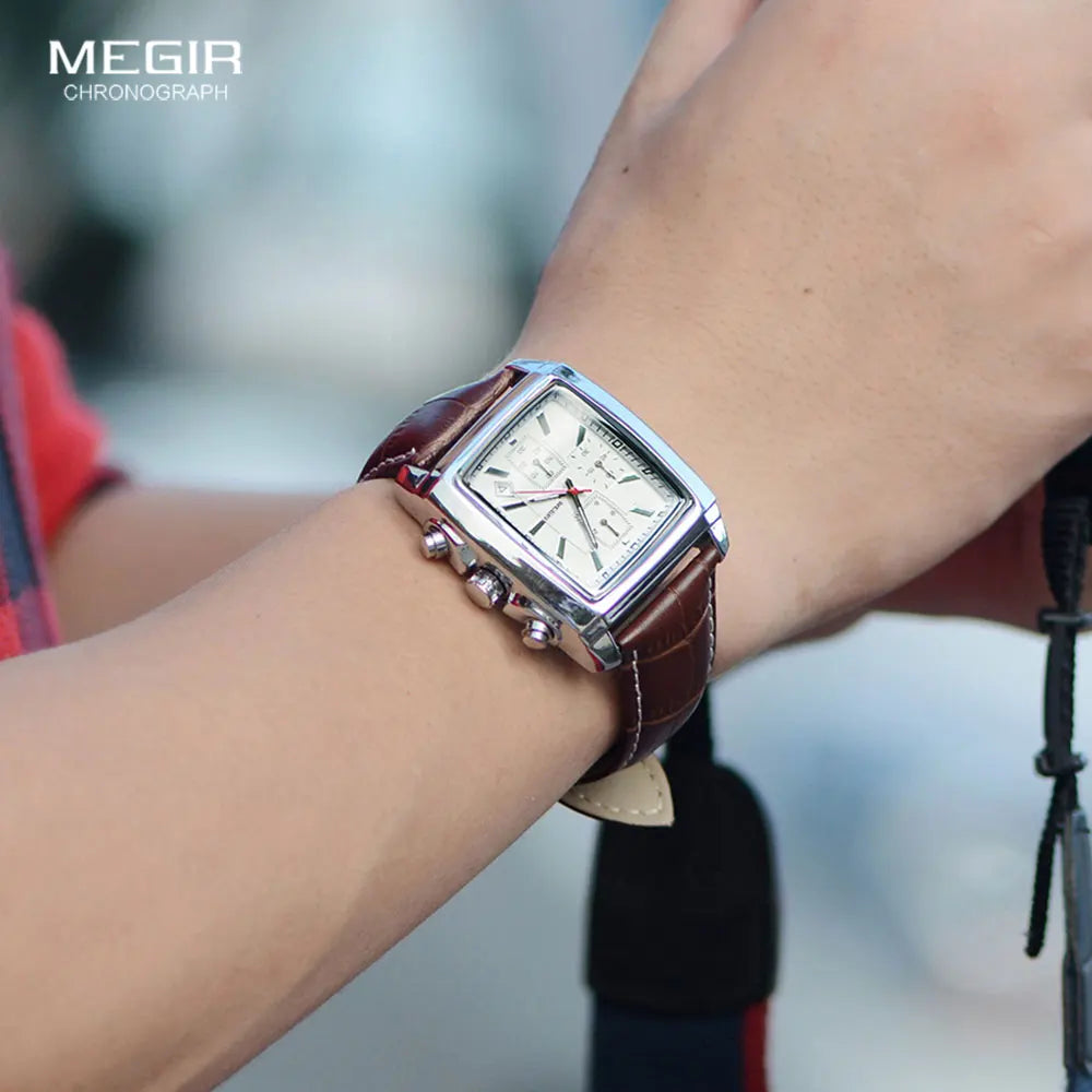 Megir Square Chrono
