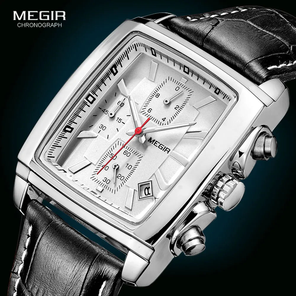 Megir Square Chrono