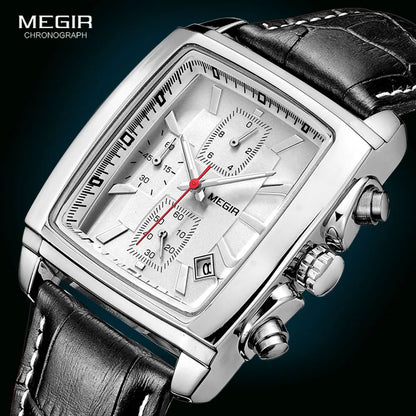 Megir Square Chrono