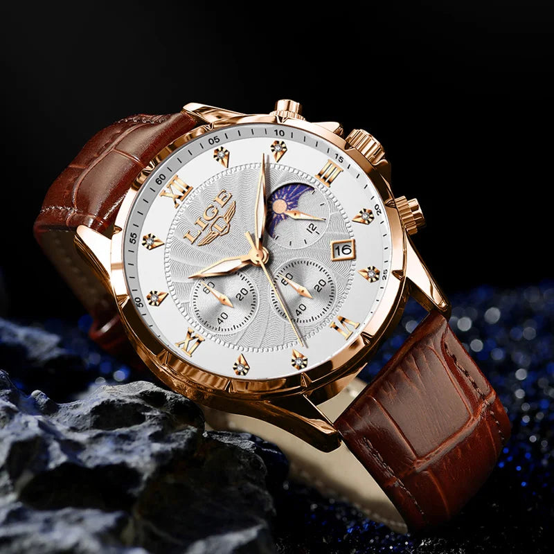 LIGE Herrenchronograph